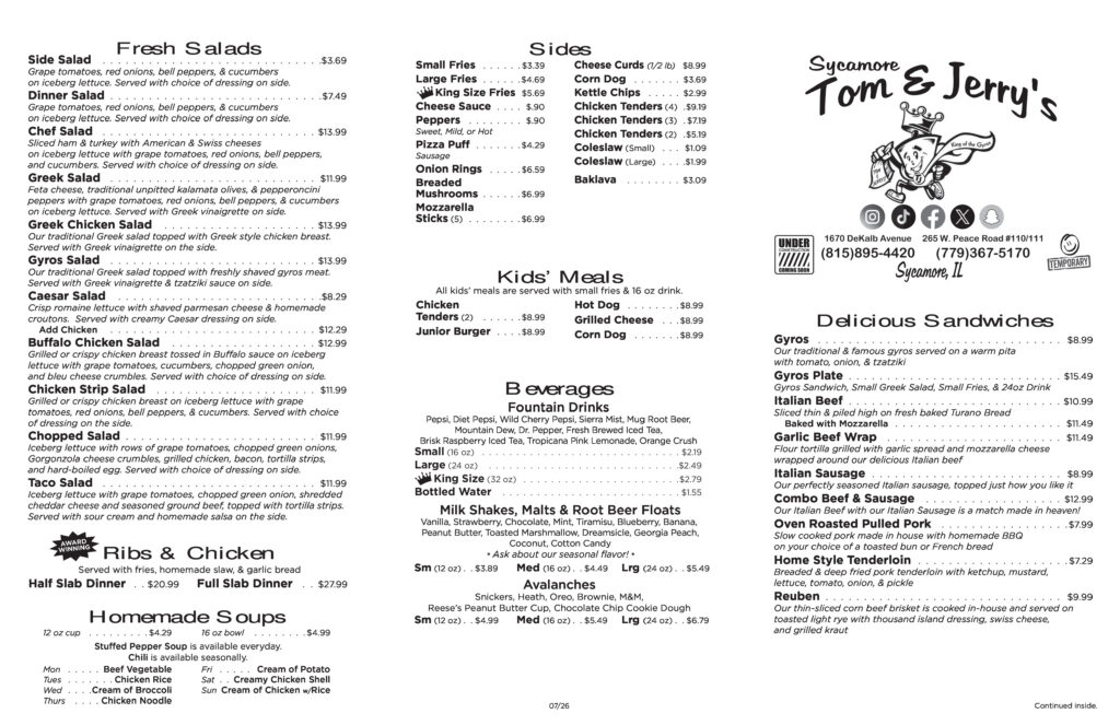 TJMENU1 072026